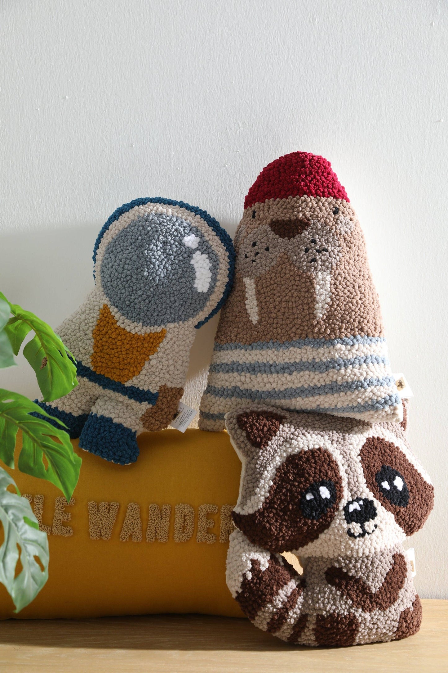 NALLE Waschbär-Kissen