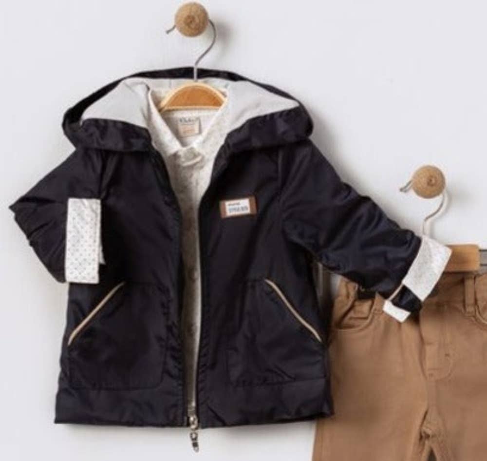 Little Boy 3 Piece Clothes Set, Great Gift for Your Toddler : Camel / 12 Months