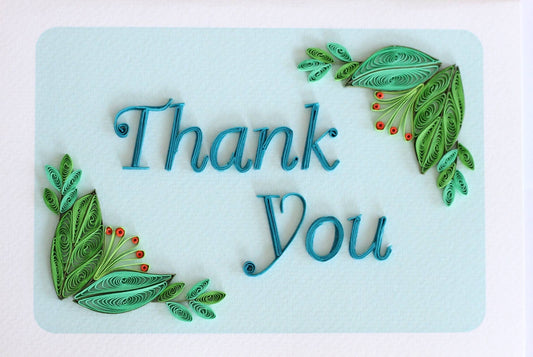 Thank You - Berry Border
