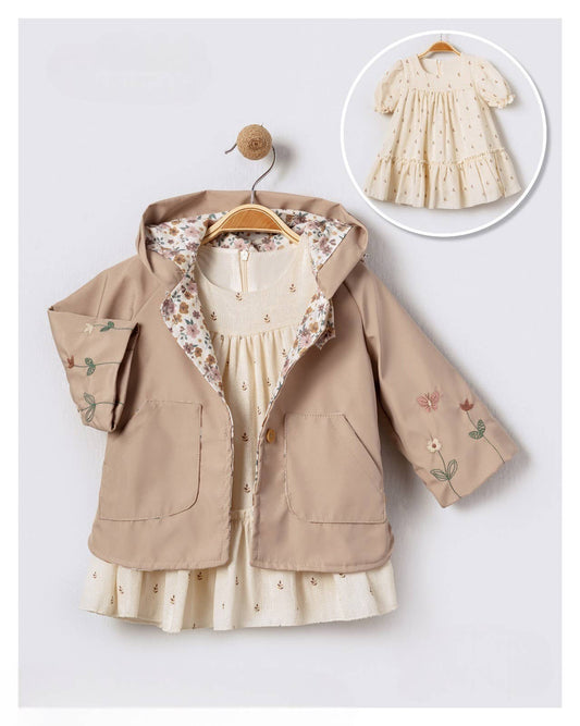 2-Piece Adorable Girl Outfit for Dressy Event, Summer & Fall: 24 Months