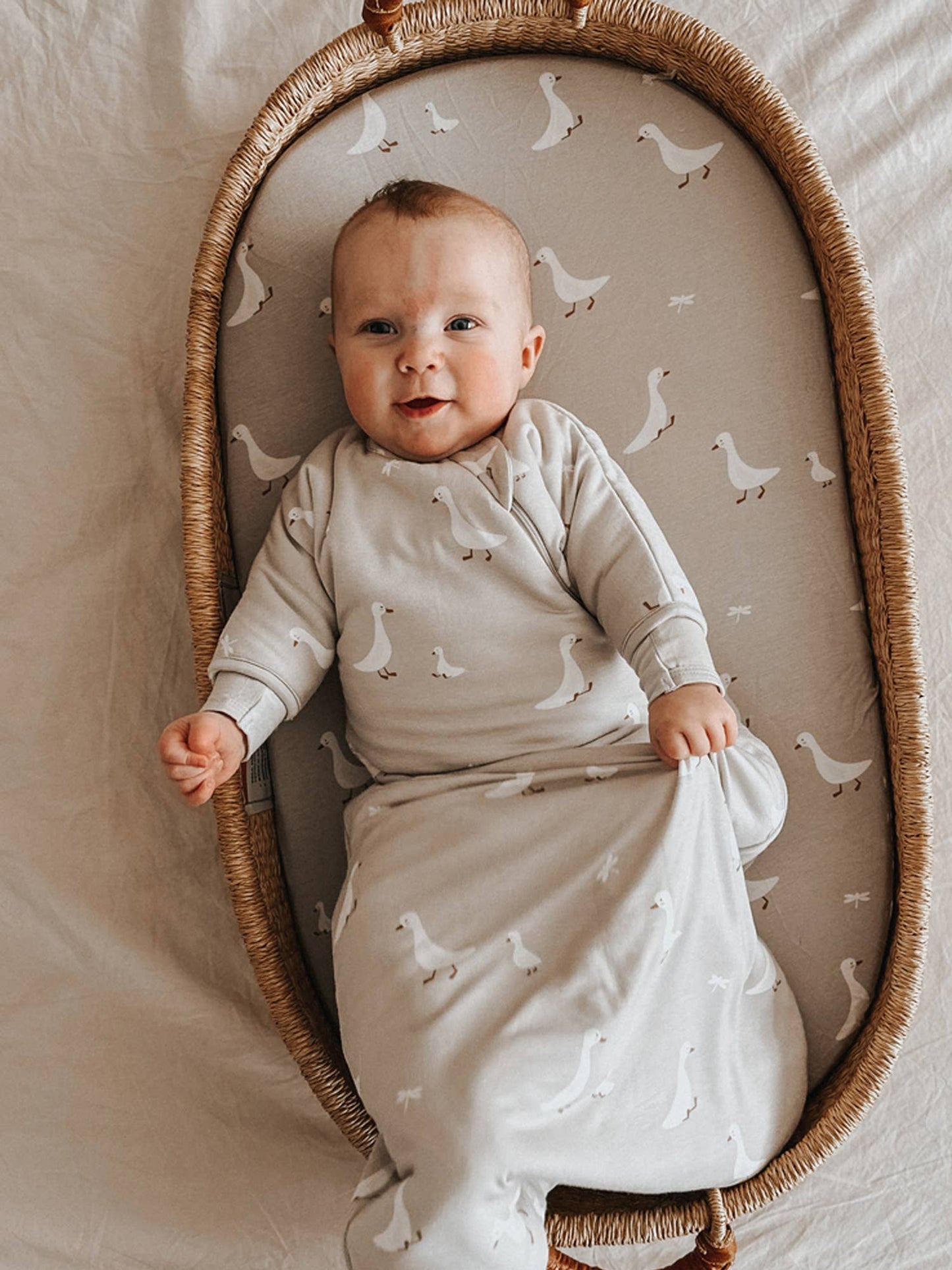 Long Sleeve Transitional Swaddle Sleep Sack 0.5 TOG 3-6M