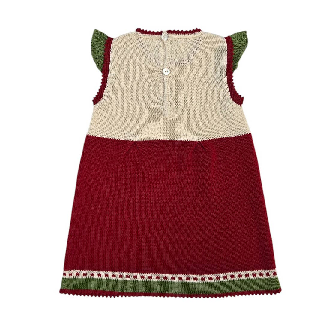 Holiday Dog Dress: 3T/4T