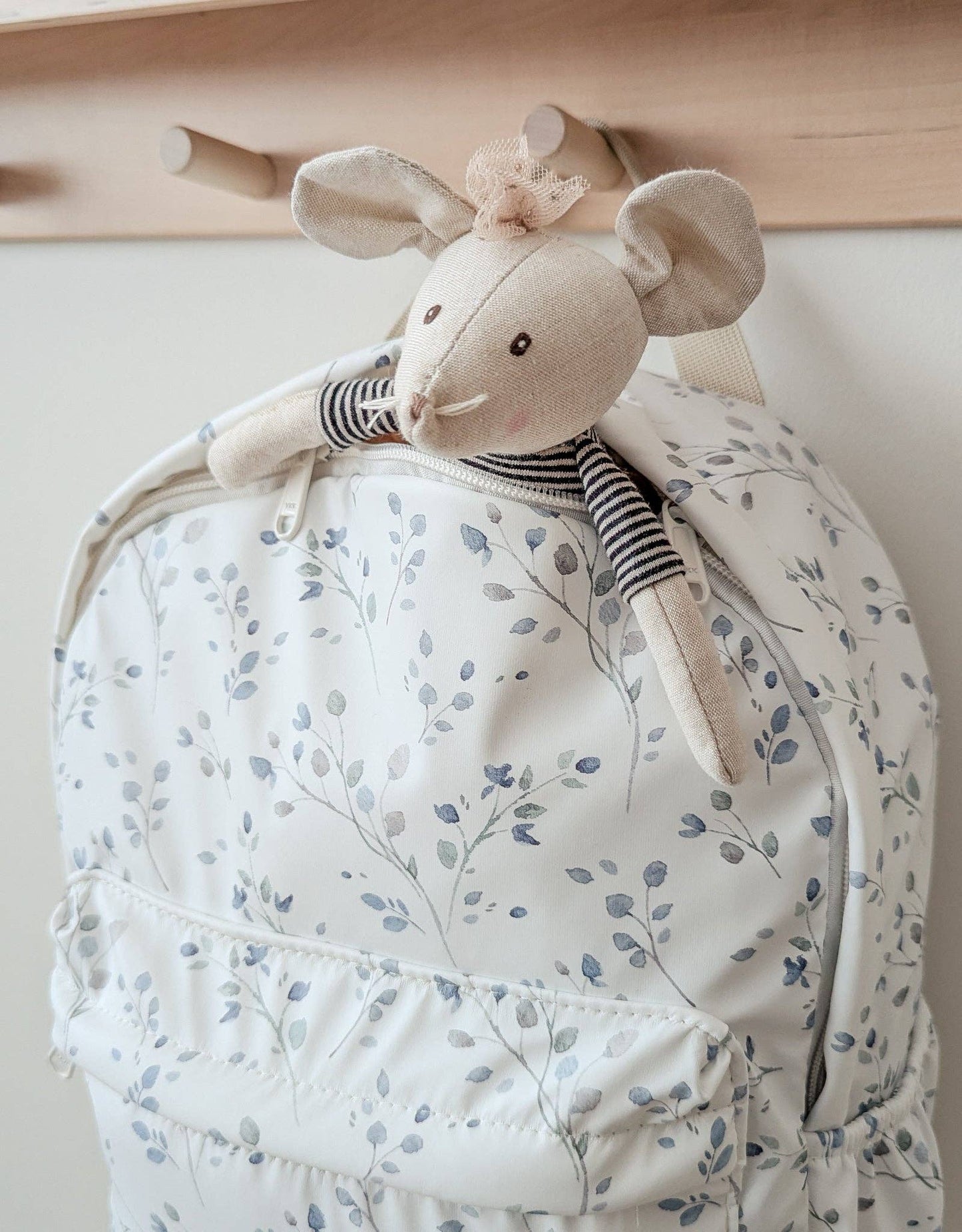 Mini Backpack - Delicate flowers - Menoum Menoum