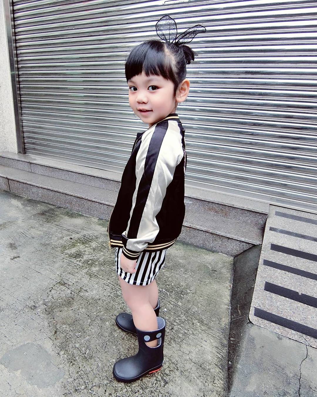 WISTITI Kids Rain Boots - Eco Rubber - Black: 20