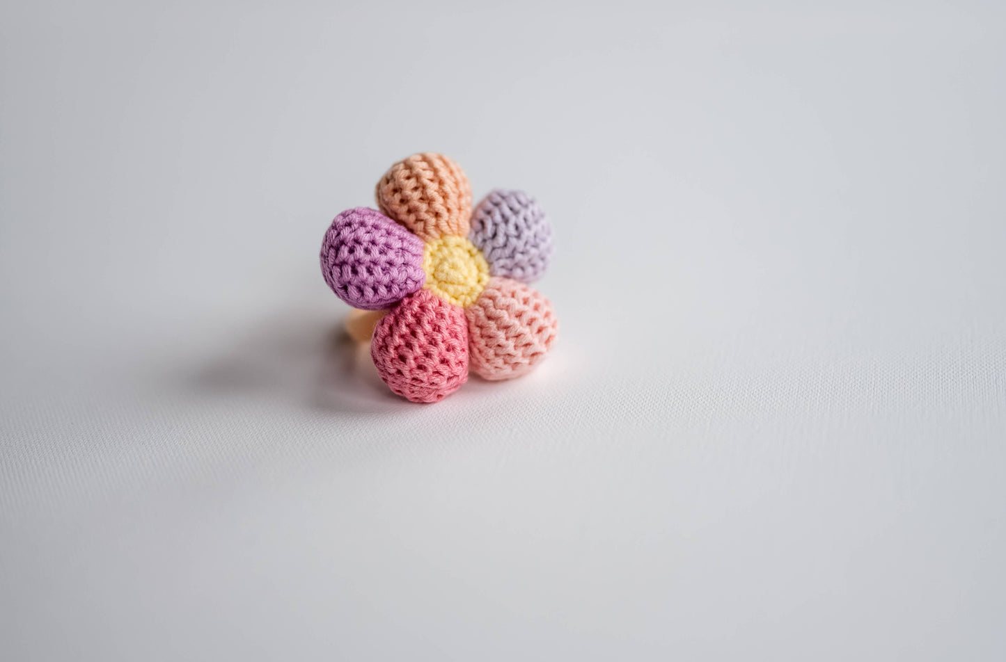 Daisy Hair Tie: Colorful Hair Tie