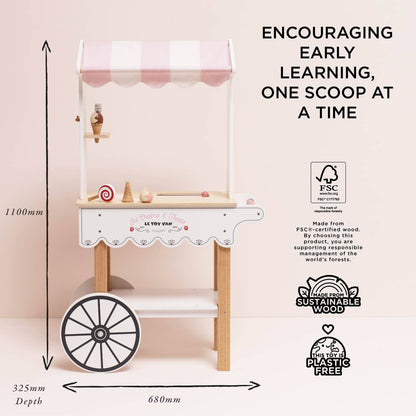 Ice Cream Trolley Market Stall