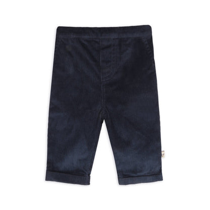 Portofino Baby Shirt & Pants Set (Organic Cotton): Natural / Navy / 12-18M