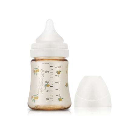 Grosmimi PPSU Baby Bottle - 6oz (200ml): Olive_White