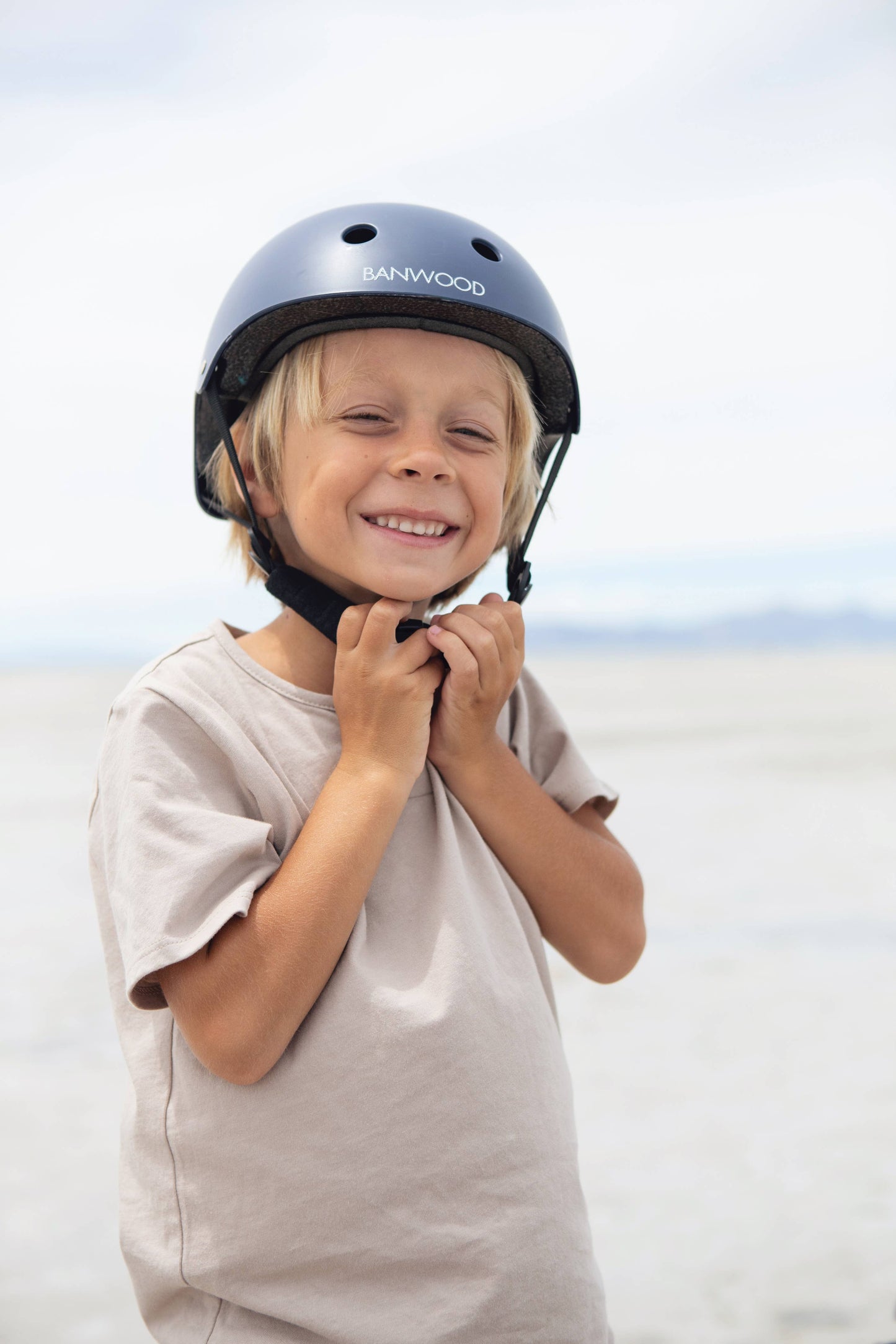 BANWOOD CLASSIC HELMET - MATTE NAVY (50-54 cm)