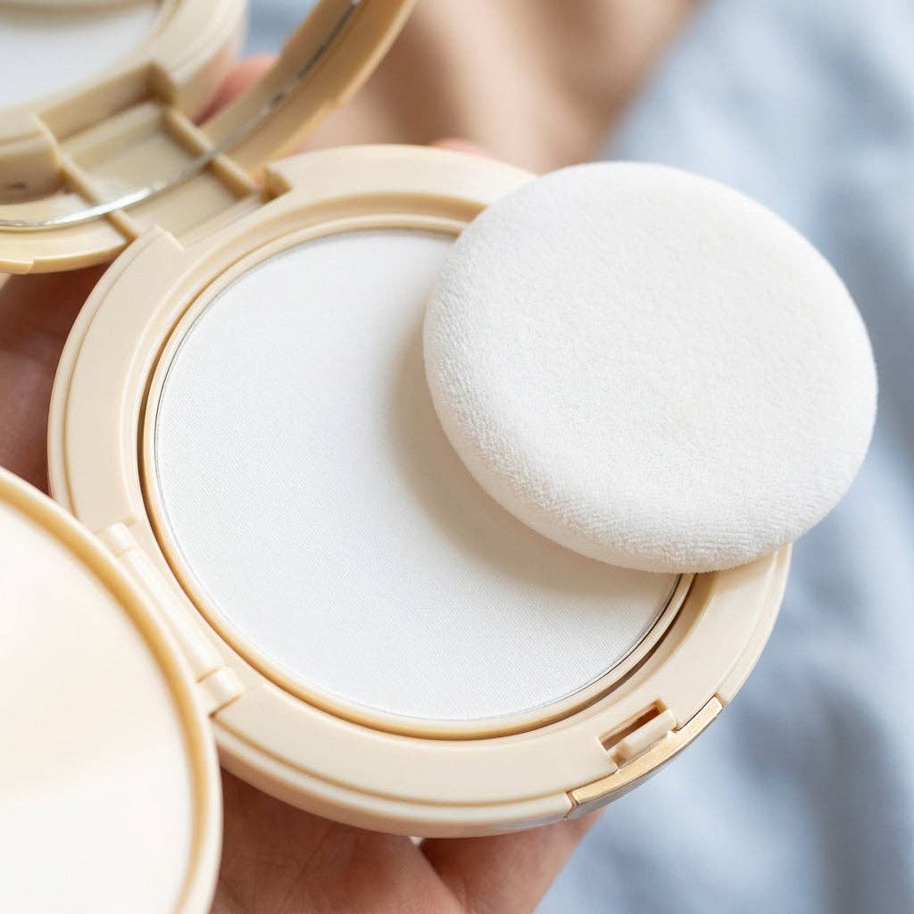 Mongdies Soothing Powder Pact 25g | Talc-Free Cooling Powder for Baby | EWG Green