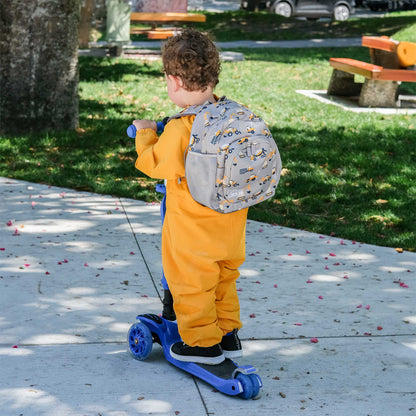 Grey Construction | Little Xplorers Mini Preschool Backpack