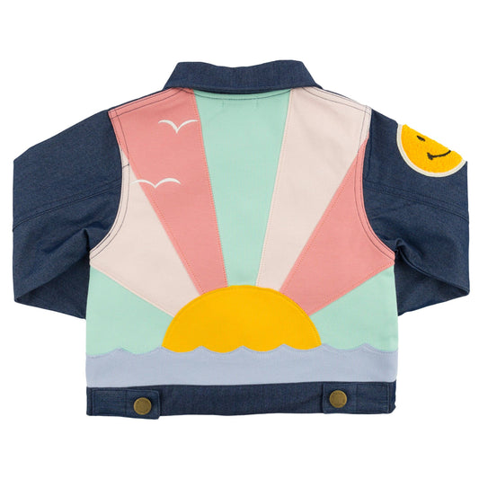 Sunrise Dylan Lyocell Denim Jacket: Dark Wash