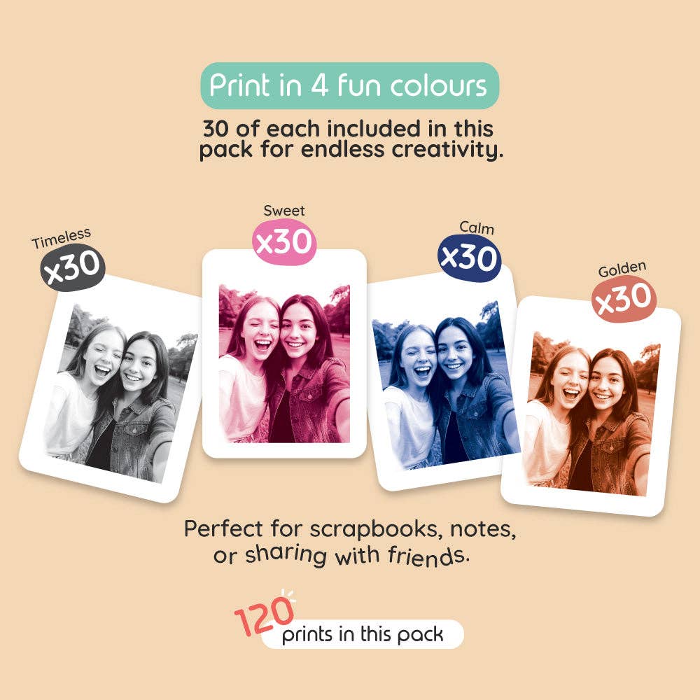 Print Pack 120 Prints | For Model P2