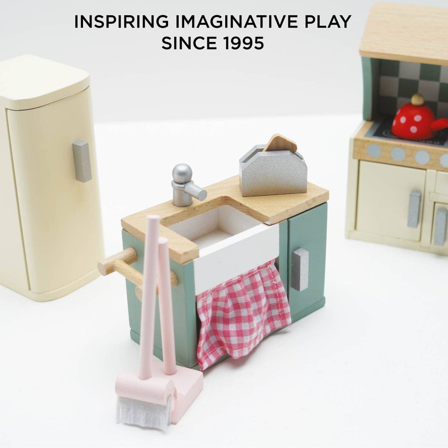 Wooden Dolls House Kitchen Furniture