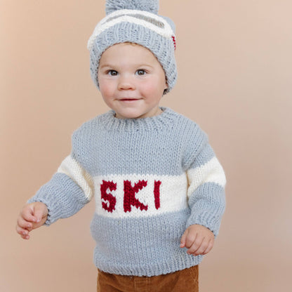 Ski Goggles Beanie, Bowie Grey Baby Kids Adult Snowboard Hat: M; 2-5Y