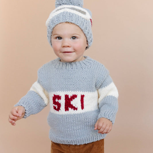 Ski Goggles Beanie, Bowie Grey Baby Kids Adult Snowboard Hat: M; 2-5Y