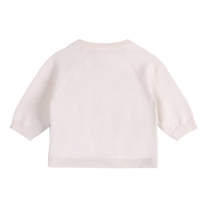 Surf Embroidered Baby Knit Pullover (Organic Cotton)
