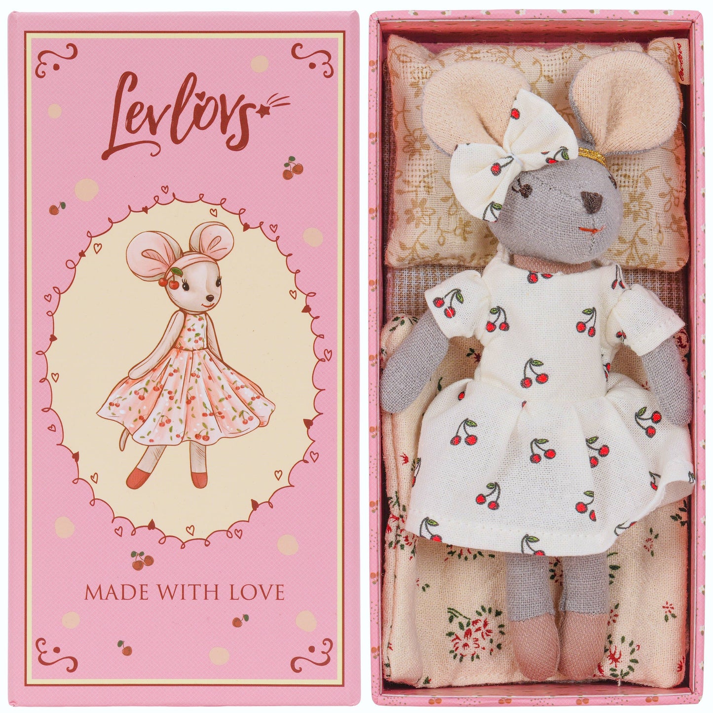 Cherry Awesome Mouse in a Gift Box