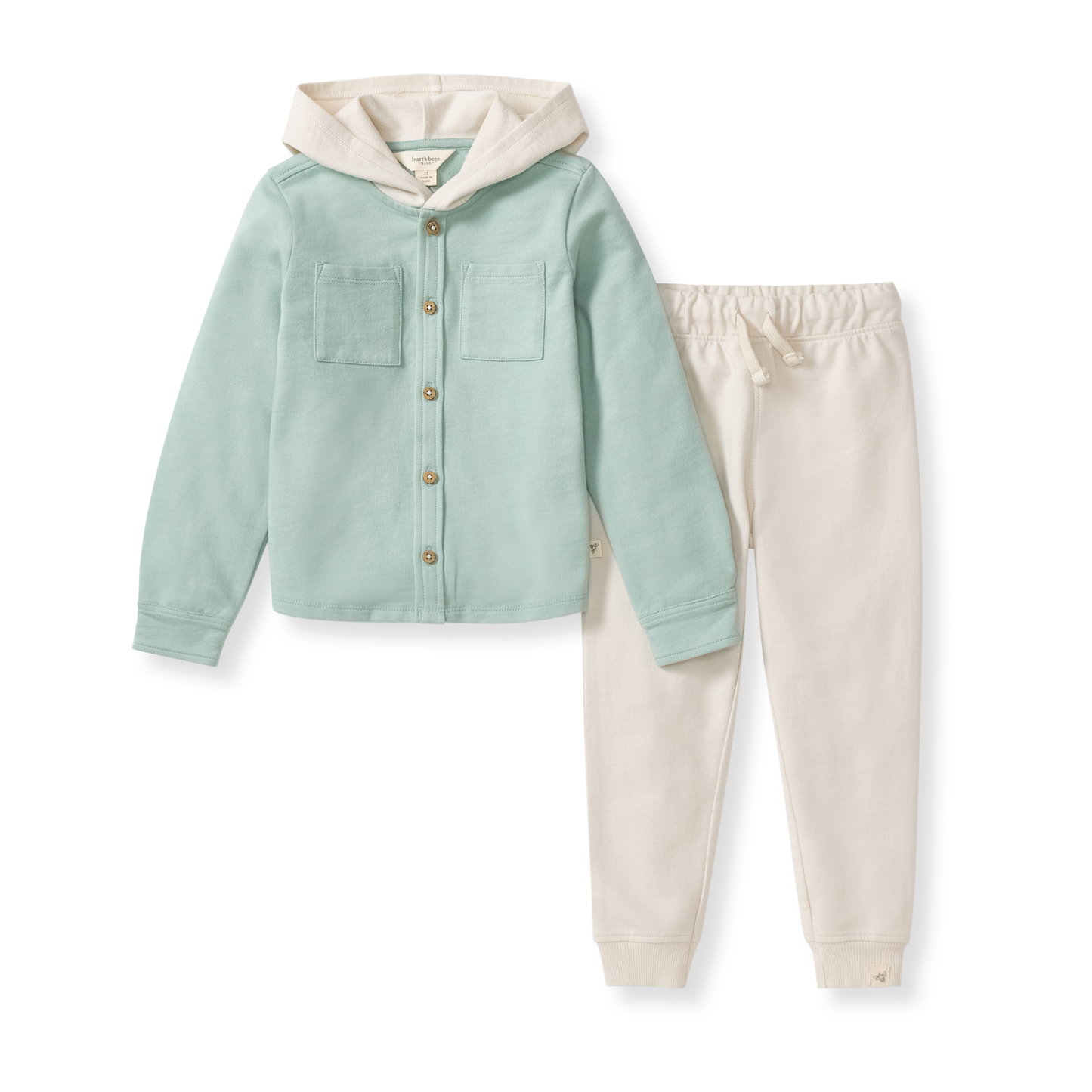 Hooded Shirt & Pants Set: 4T