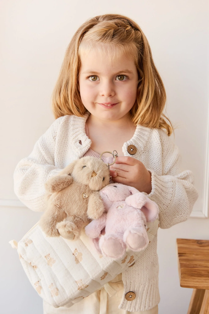 Keyring - Penelope the bunny - Caramel - Snuggle Bunnies