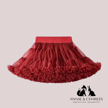 Annie & Charles® tulle skirt: Blush