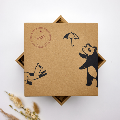 Baby Gift Box - Shades Of Pearl Blush - Sustainable