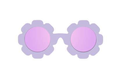 Iris Polarized Flower Sunglasses with Mirrored Lens, Ages 0-2