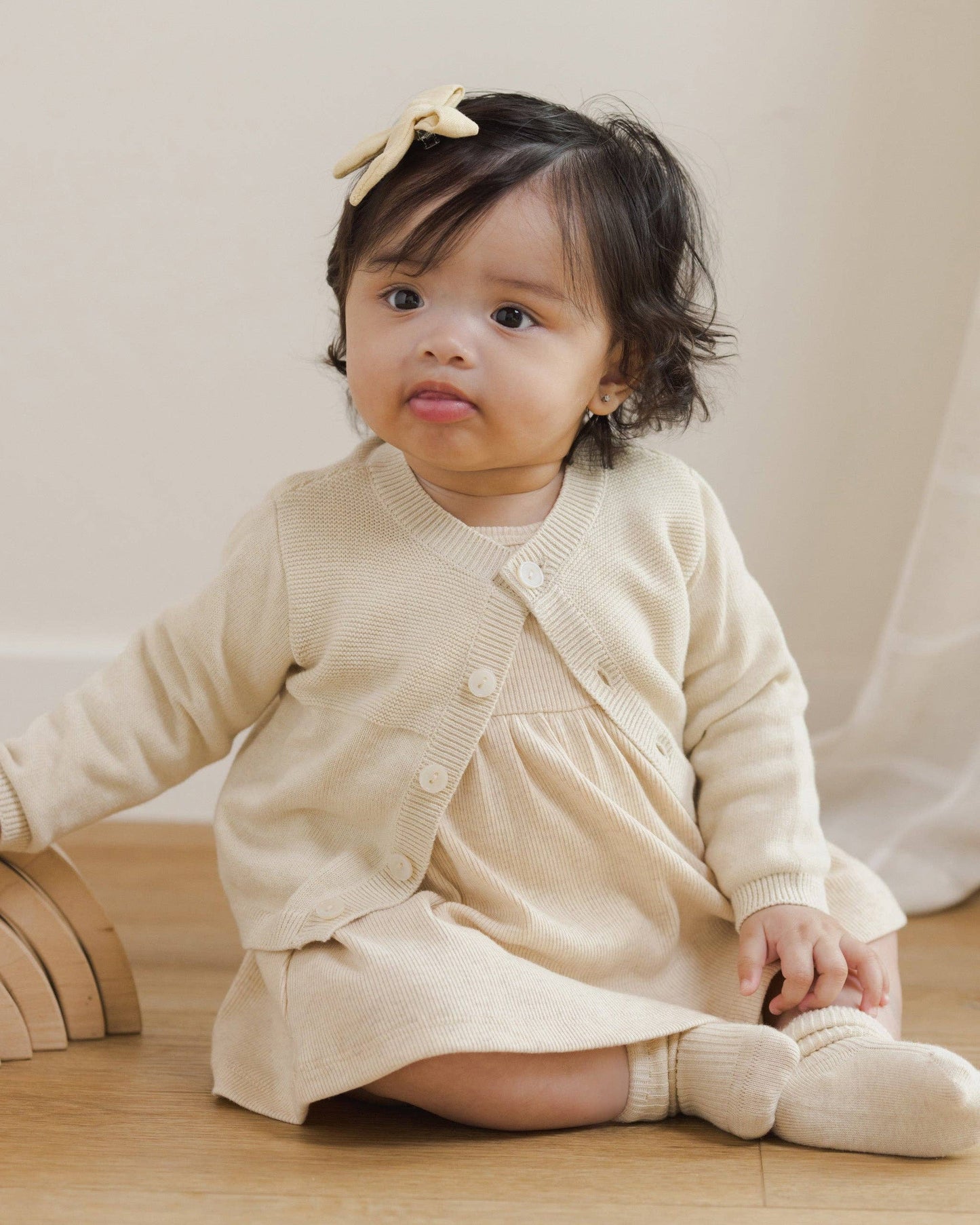 Melange Socks (Set of 2) - Oatmeal, Rose