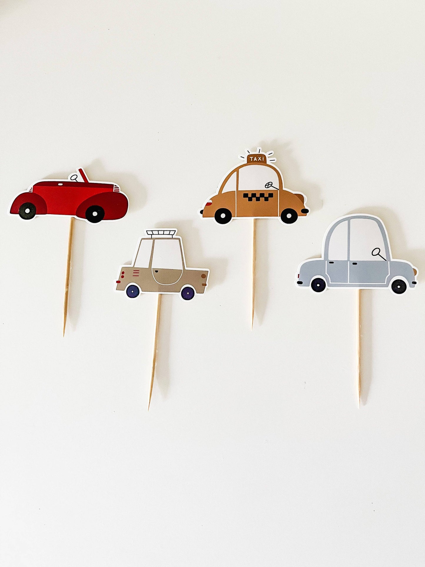 Car Cupcake Toppers
