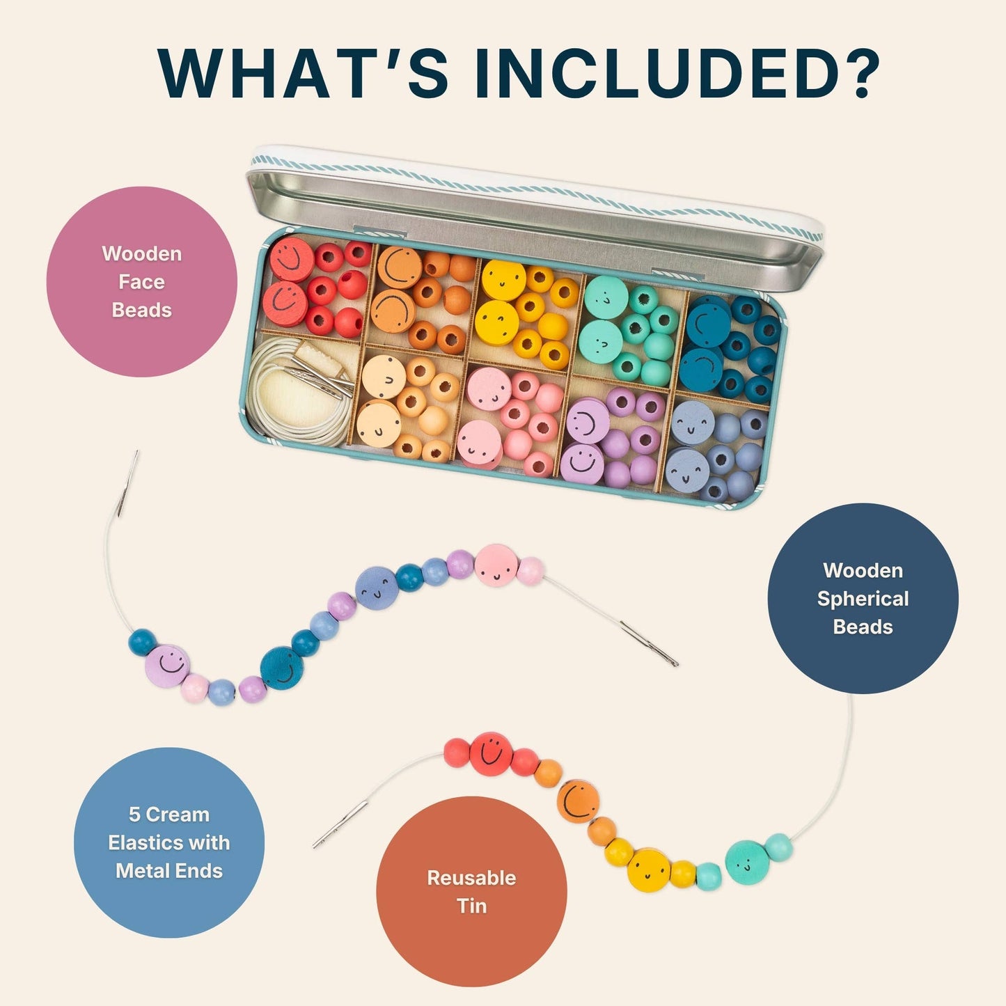 It's Nice To Be Nice Bracelet Beading Kit for Children