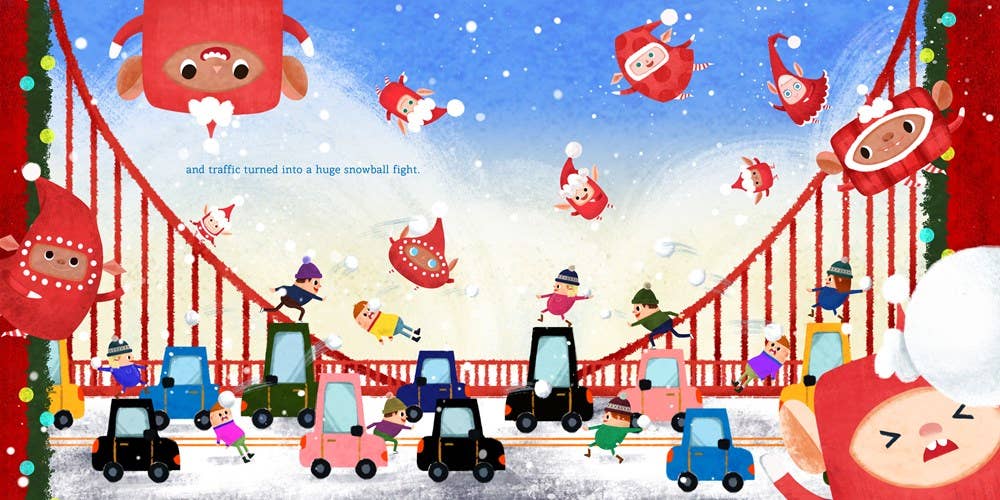 12 Little Elves Visit California