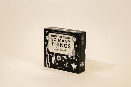 How to Draw So Many Things: Set of 5 Books for Kids