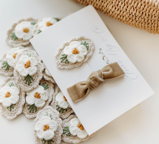 Magnolia Hair Clip Set