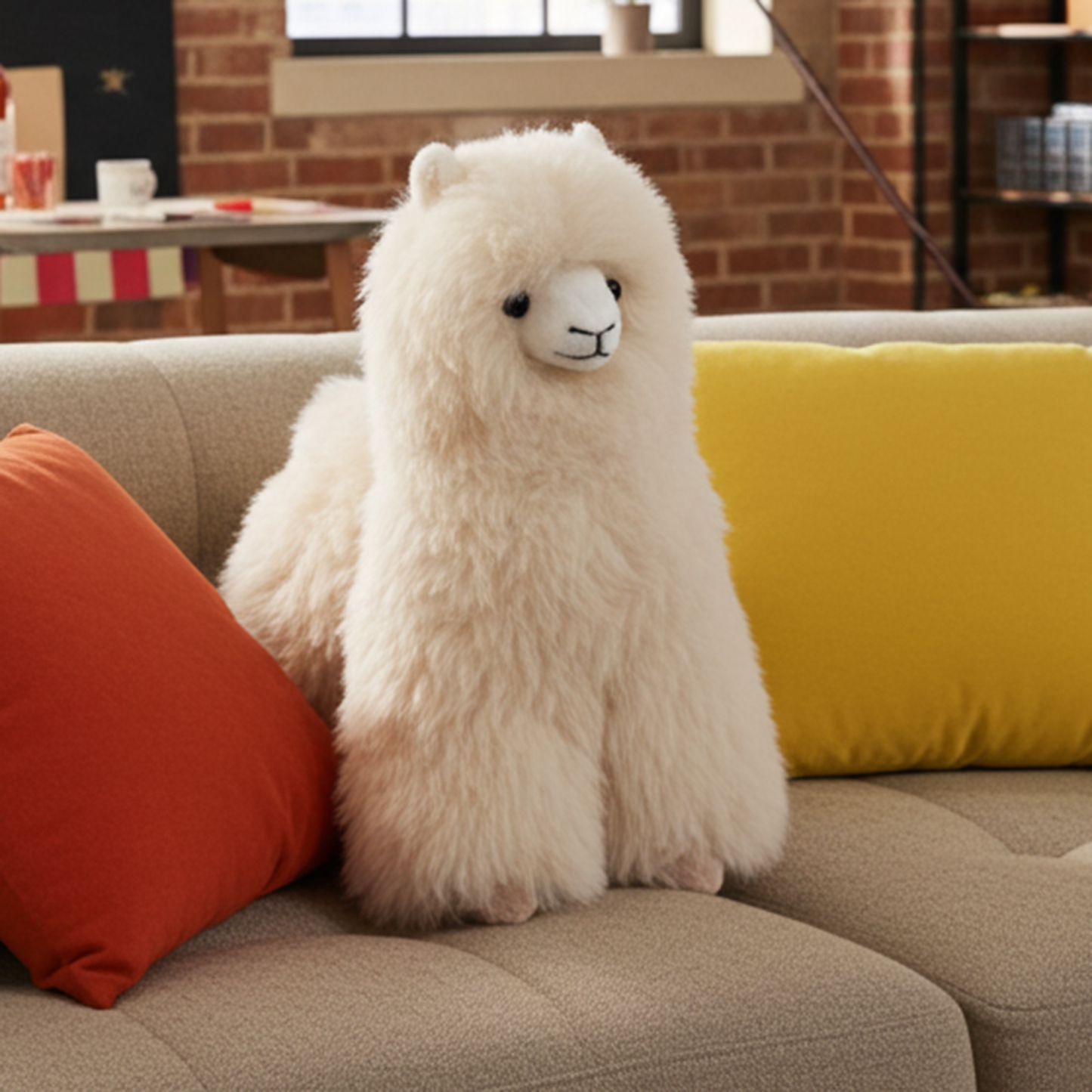 Alpaca Stuffed Animal - Alpaca Medium 12"