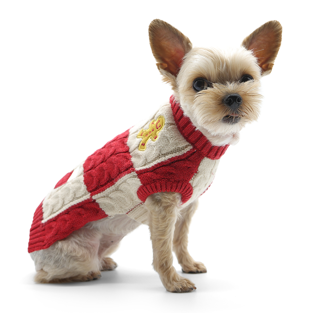 Holiday Appliques Sweater: M