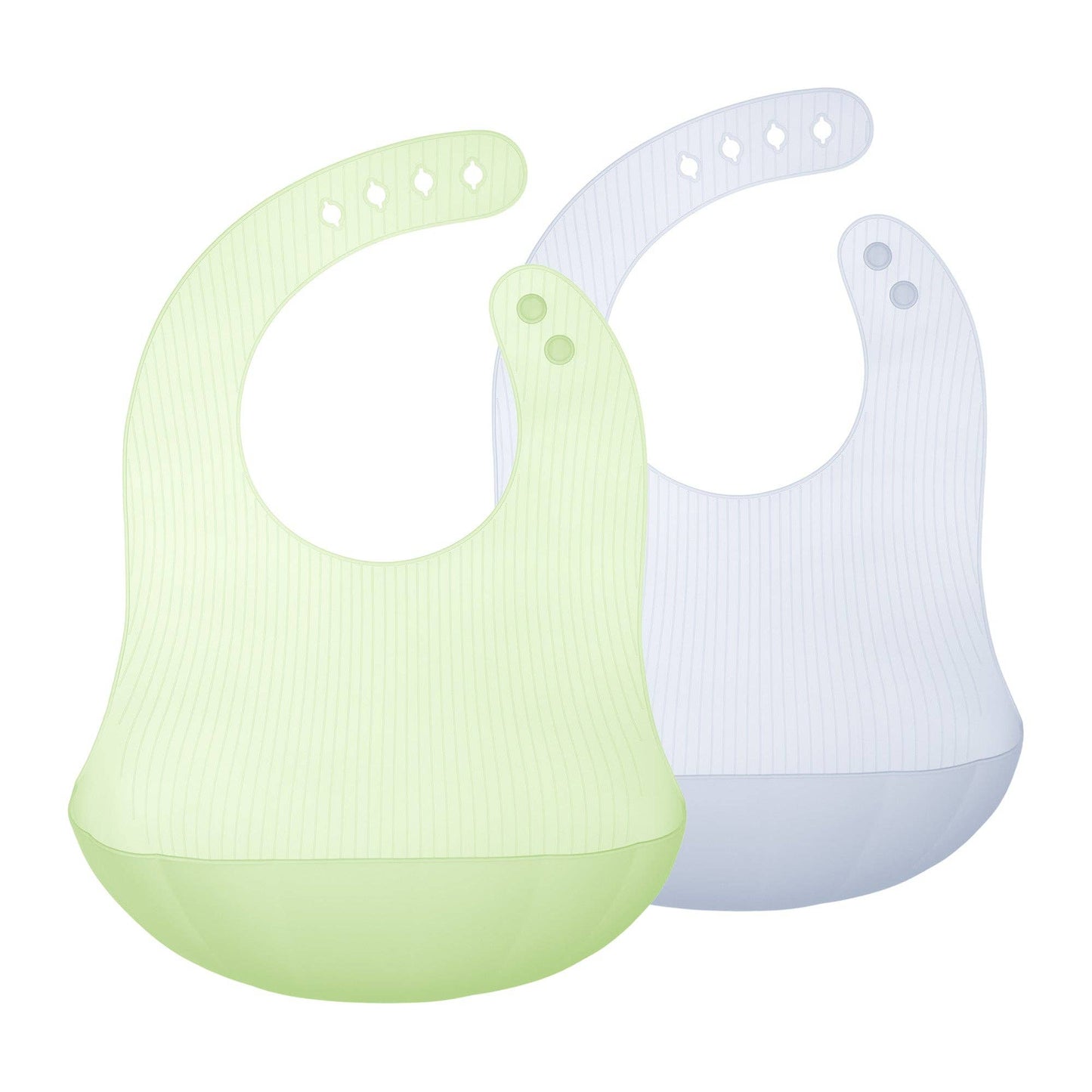 Silicone Bib: Coral / 1PK