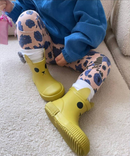 KERRAN Fleece-Lined Thermal Rain Boot - Mustard