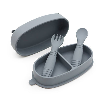 Wanderer Plate and Container Set: Peach