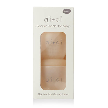 Silicone Food & Fruit Feeder (2 sizes), Oat & Coco