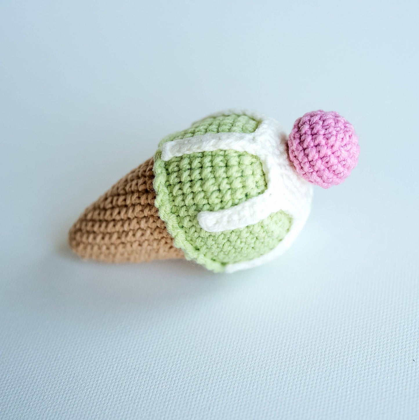 Ice Cream Montessori Toy: 1 green ice cream