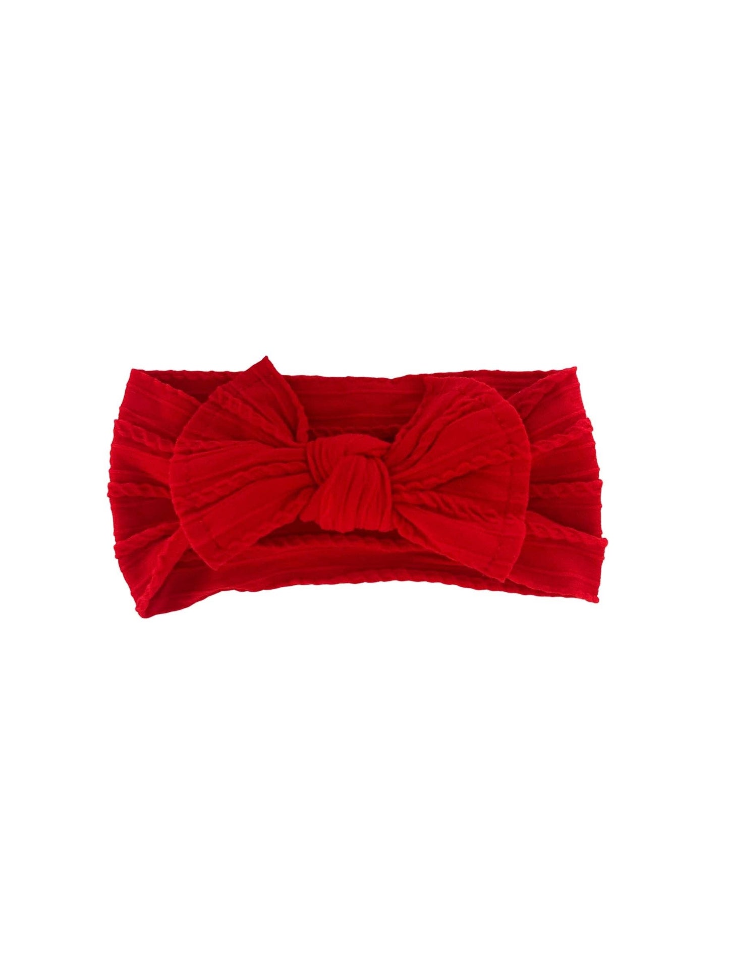 Red Bow Headband