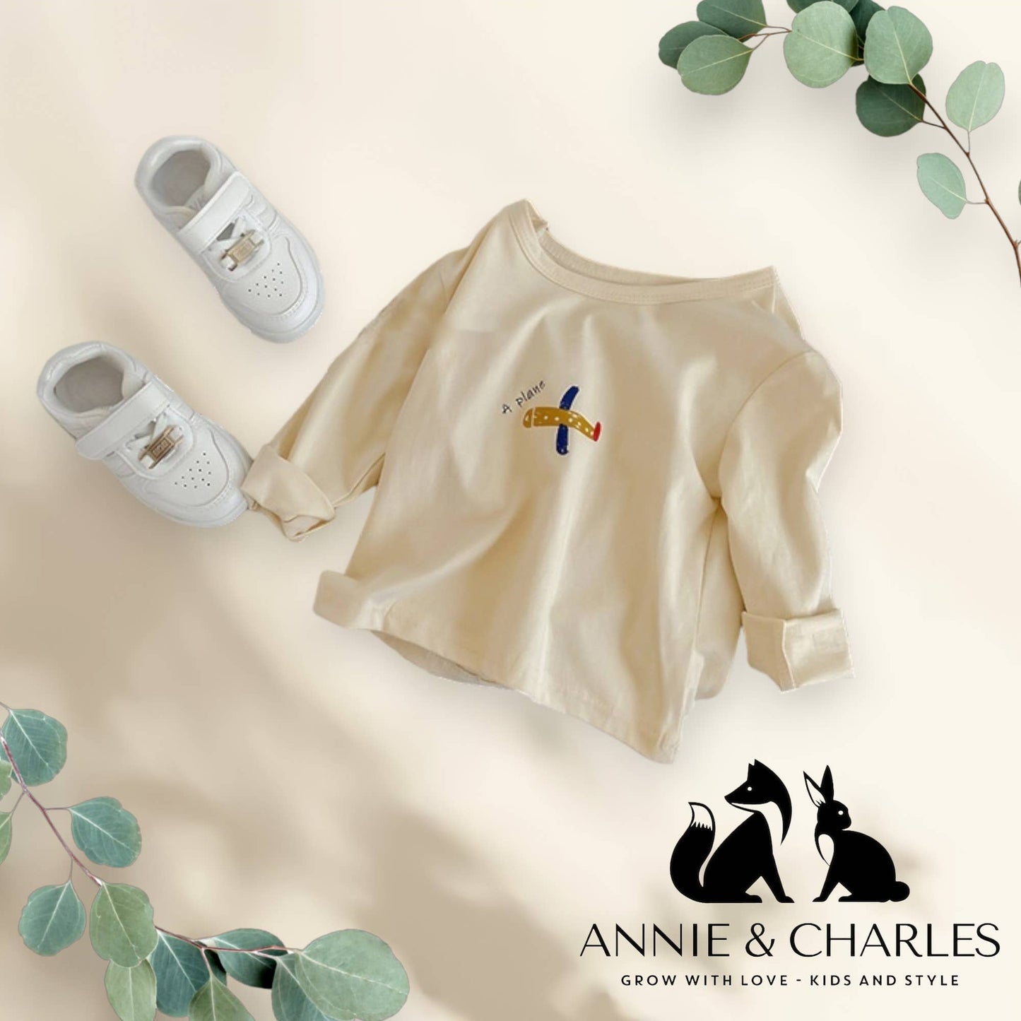 Annie & Charles® long sleeve shirt