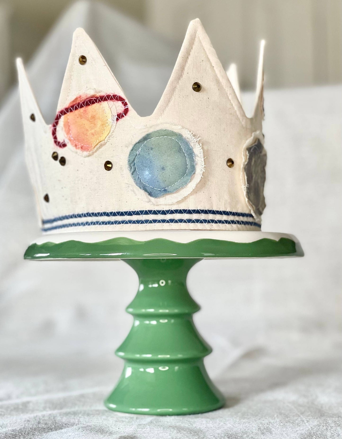 Space Themed Birthday Full Sized Crown for Kids