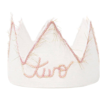 "Two" #10PG Blush Pink/Gold EL w/#10PG EL Crown: Oyster / Toddler