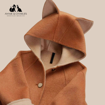 Annie & Charles® Wool Coat FOX