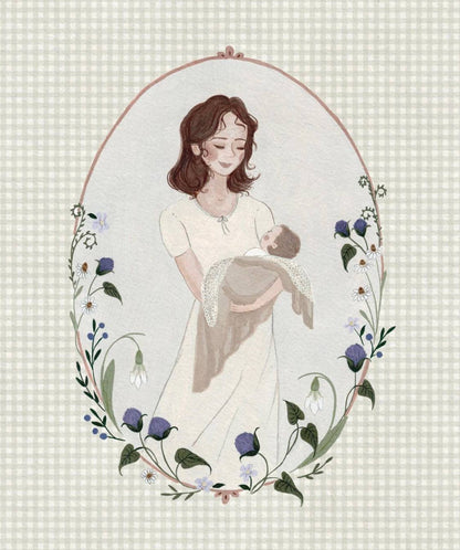 Sweet mom: 8X10 inches
