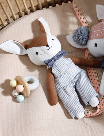 BAMBI BOY cuddly friend, doll, stuffed animal, plush toy