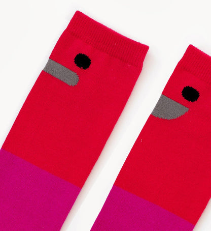 Chaussettes hautes Wistiti Rouge