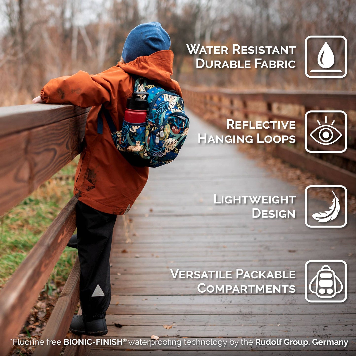 Grey Construction | Little Xplorers Mini Preschool Backpack