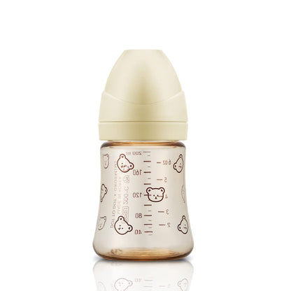 Grosmimi PPSU Baby Bottle - 6oz (200ml): Olive_White